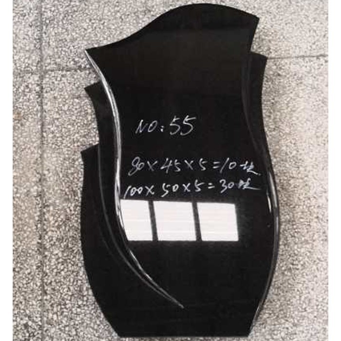 small upright headstones